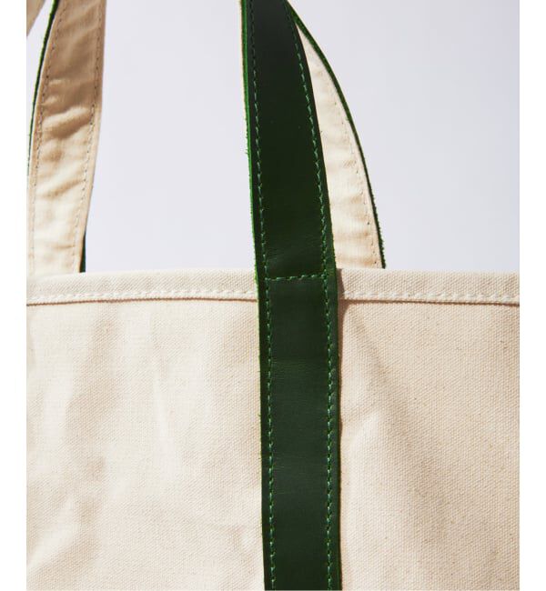 JOURNAL STANDARD「HERITAGE LEATHER / ヘリテージレザー 別注 キャンバス レザー トート L」|トートバッグ|