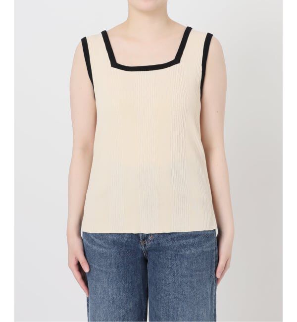 journal standard L'essage「《接触冷感/手洗い可》クールタッチ2WAYニットタンクトップ」|タンクトップ|