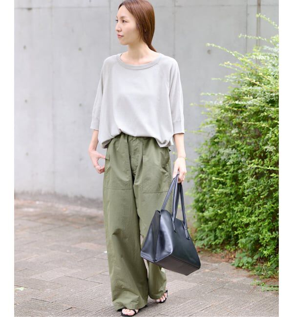 JOURNAL STANDARD relume「《追加2》接触冷感 / ウォッシャブルクールドルマンプルオーバー」|ニット・セーター|