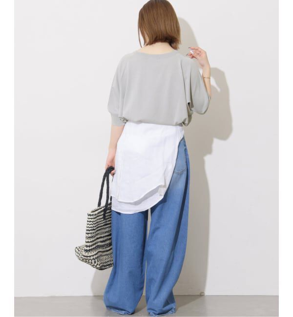 JOURNAL STANDARD relume「《追加2》接触冷感 / ウォッシャブルクールドルマンプルオーバー」|ニット・セーター|