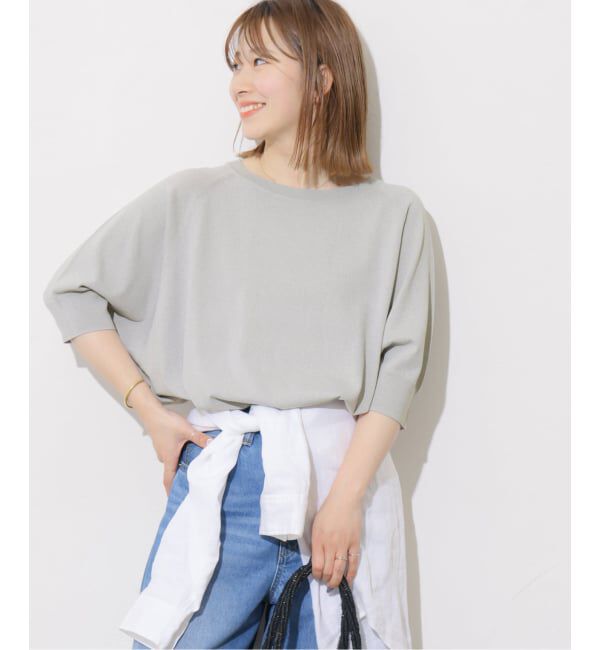 JOURNAL STANDARD relume「《追加2》接触冷感 / ウォッシャブルクールドルマンプルオーバー」|ニット・セーター|