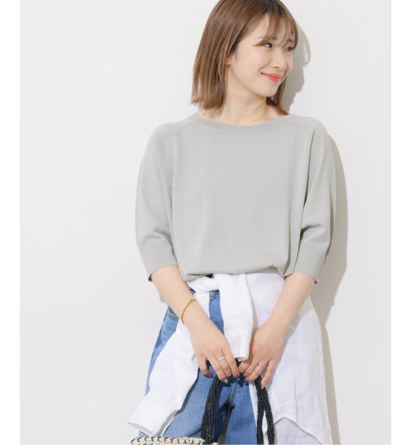 JOURNAL STANDARD relume「《追加2》接触冷感 / ウォッシャブルクールドルマンプルオーバー」|ニット・セーター|