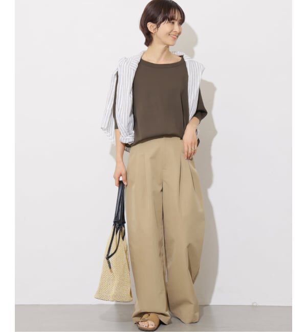 JOURNAL STANDARD relume「《追加2》接触冷感 / ウォッシャブルクールドルマンプルオーバー」|ニット・セーター|