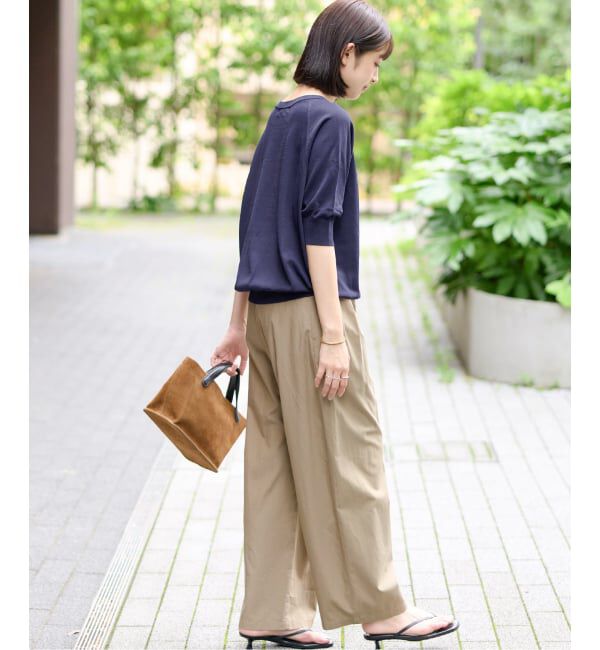 JOURNAL STANDARD relume「《追加2》接触冷感 / ウォッシャブルクールドルマンプルオーバー」|ニット・セーター|