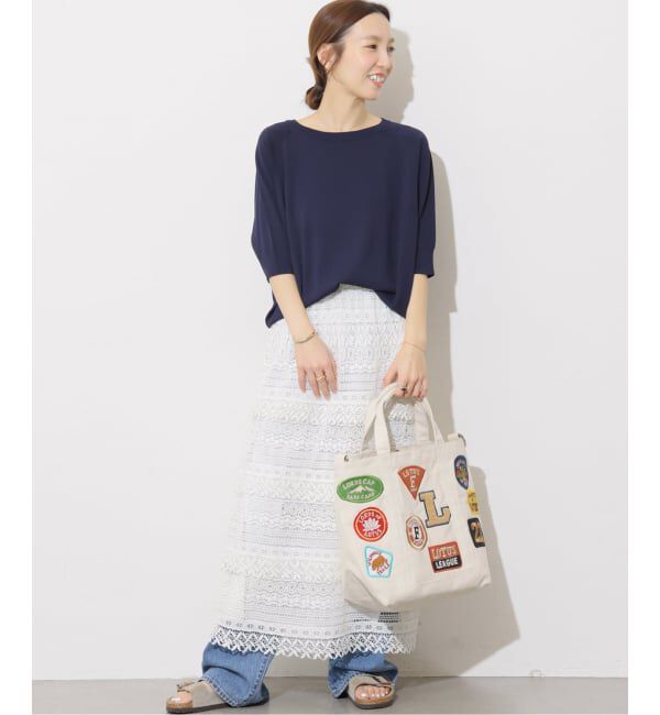 JOURNAL STANDARD relume「《追加2》接触冷感 / ウォッシャブルクールドルマンプルオーバー」|ニット・セーター|