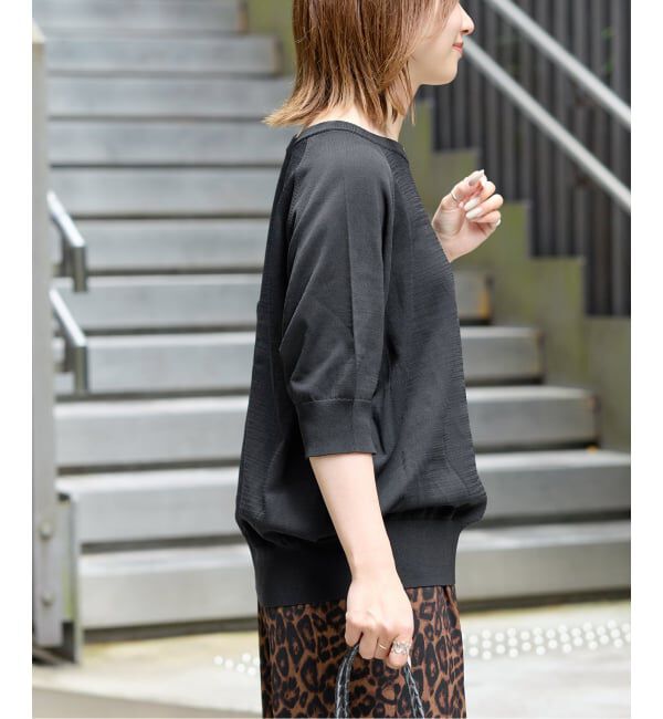 JOURNAL STANDARD relume「《追加2》接触冷感 / ウォッシャブルクールドルマンプルオーバー」|ニット・セーター|