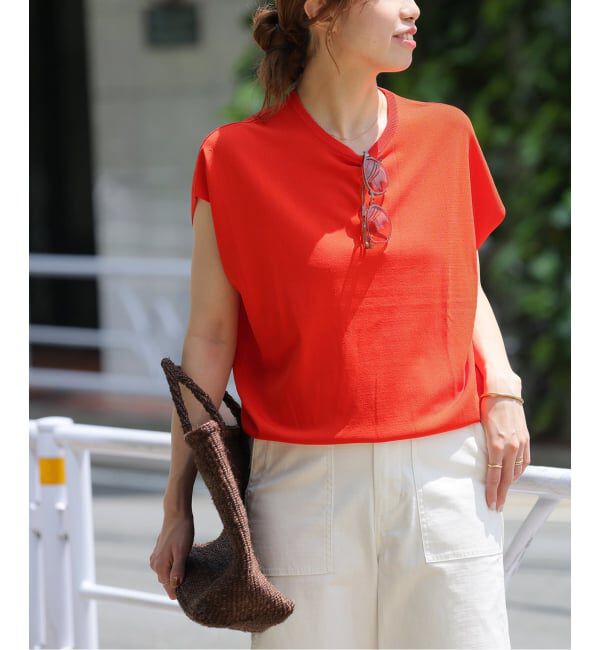 JOURNAL STANDARD relume「《一部WEB限定追加 / 新色》接触冷感 / ウォッシャブルクールプルオーバー」|ニット・セーター|