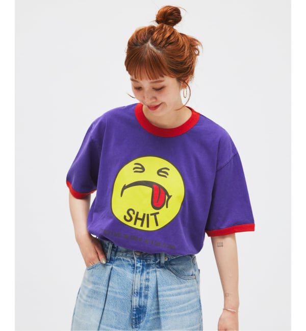 JOURNAL STANDARD「HANDTEX / ハンドテックス 別注 SMILE スマイル Tシャツ」|Tシャツ・カットソー|