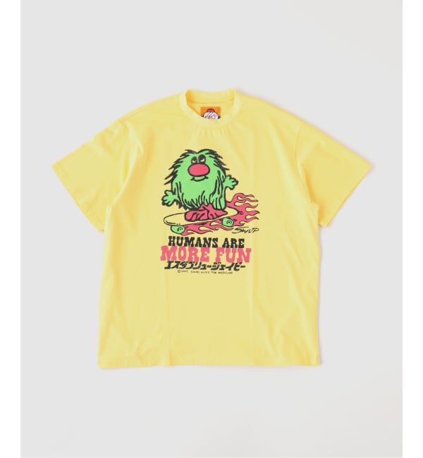 JOURNAL STANDARD「SWJP / エスダブリュージェーピー MOSSY MOE T-SHIRT」|Tシャツ・カットソー|イエロー