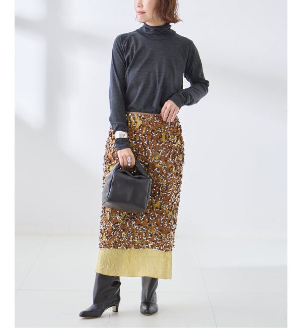 journal standard L'essage「《予約》Bucket Baggage/バケットバゲージ Puff Cube Box バッグ」|ハンドバッグ|