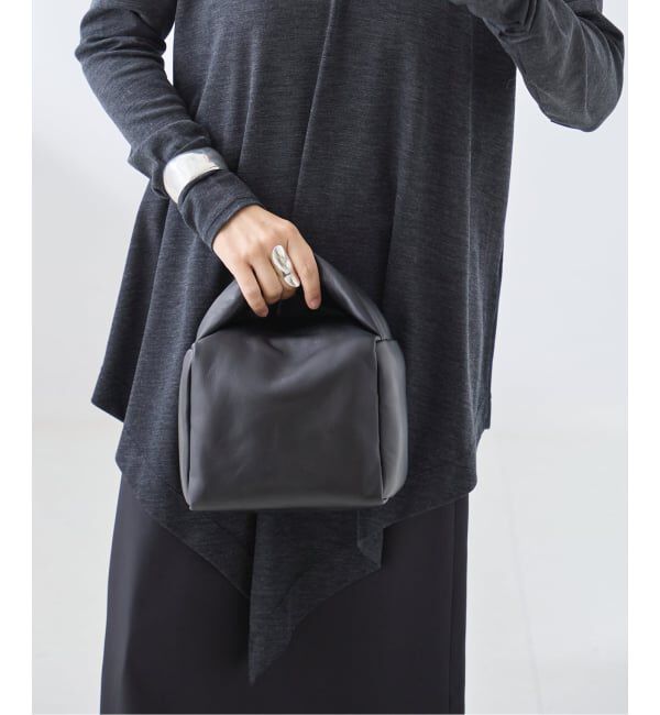 journal standard L'essage「《予約》Bucket Baggage/バケットバゲージ Puff Cube Box バッグ」|ハンドバッグ|