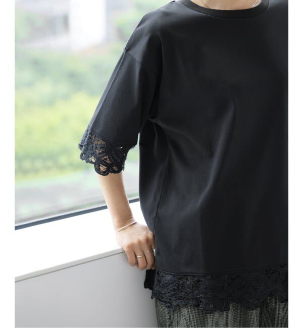 JOURNAL STANDARD relume「バテンレーストリムTシャツ」|Tシャツ・カットソー|