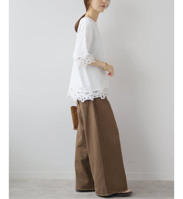 JOURNAL STANDARD relume「バテンレーストリムTシャツ」|Tシャツ・カットソー|