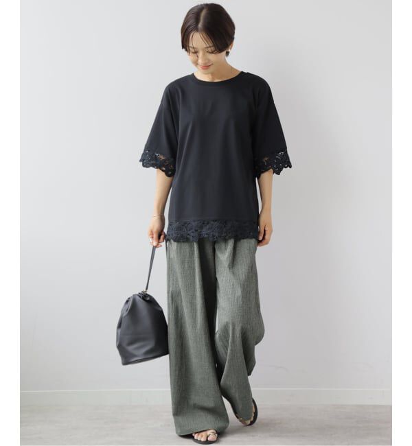 JOURNAL STANDARD relume「バテンレーストリムTシャツ」|Tシャツ・カットソー|