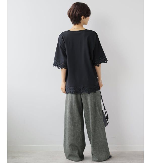JOURNAL STANDARD relume「バテンレーストリムTシャツ」|Tシャツ・カットソー|