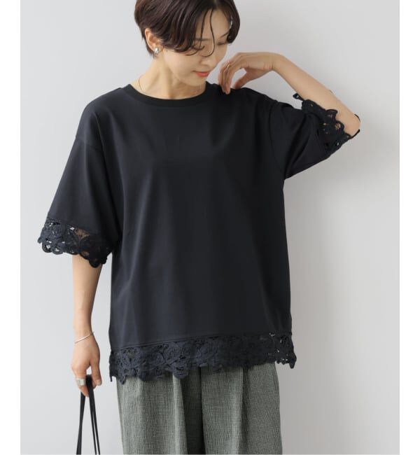 JOURNAL STANDARD relume「バテンレーストリムTシャツ」|Tシャツ・カットソー|
