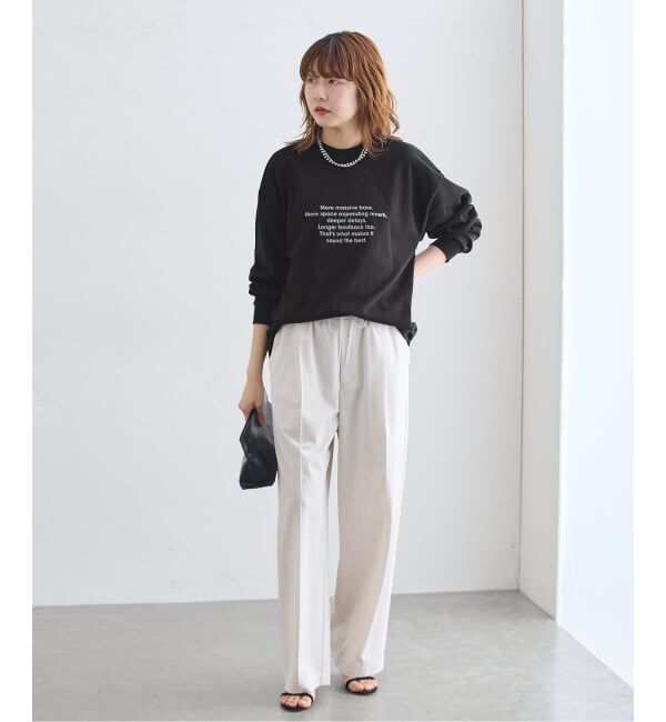journal standard L'essage「《追加予約》POET MEETS DUBWISE MORE MASSIVE BASS LOOSE FITロングスリーブTシャツ」|Tシャツ・カットソー|
