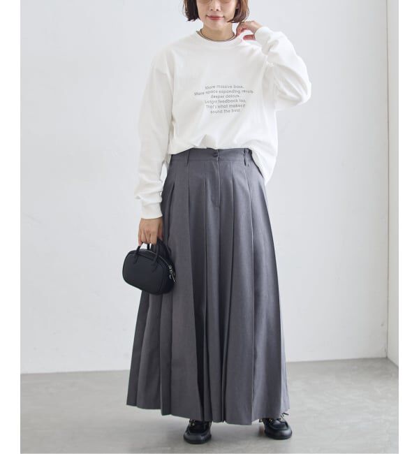 journal standard L'essage「《追加予約》POET MEETS DUBWISE MORE MASSIVE BASS LOOSE FITロングスリーブTシャツ」|Tシャツ・カットソー|