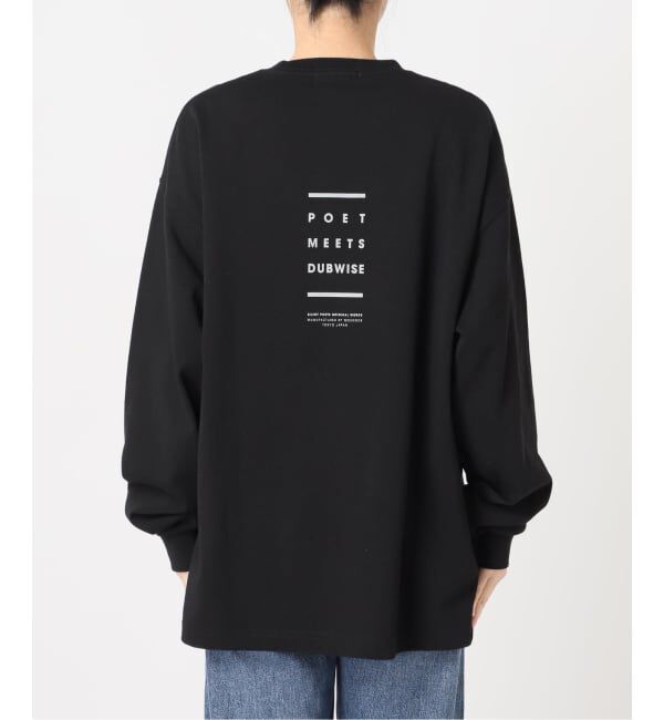 journal standard L'essage「《追加予約》POET MEETS DUBWISE MORE MASSIVE BASS LOOSE FITロングスリーブTシャツ」|Tシャツ・カットソー|