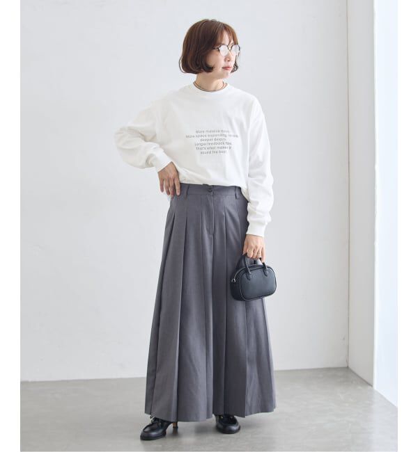 journal standard L'essage「《追加予約》POET MEETS DUBWISE MORE MASSIVE BASS LOOSE FITロングスリーブTシャツ」|Tシャツ・カットソー|