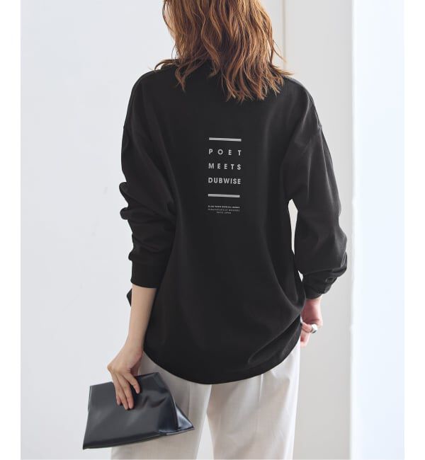 journal standard L'essage「《追加予約》POET MEETS DUBWISE MORE MASSIVE BASS LOOSE FITロングスリーブTシャツ」|Tシャツ・カットソー|