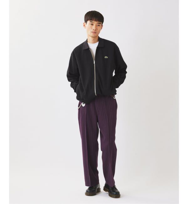 JOURNAL STANDARD relume「《予約》LACOSTE / ラコステ 別注 フルジップ カーディガン」|カーディガン|