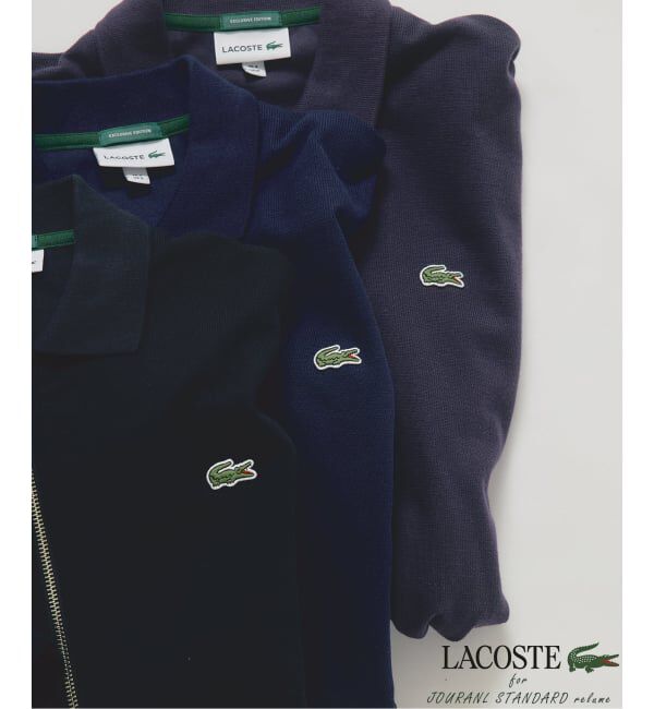 JOURNAL STANDARD relume「《予約》LACOSTE / ラコステ 別注 フルジップ カーディガン」|カーディガン|