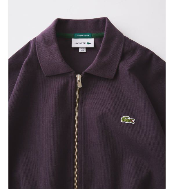 JOURNAL STANDARD relume「《予約》LACOSTE / ラコステ 別注 フルジップ カーディガン」|カーディガン|