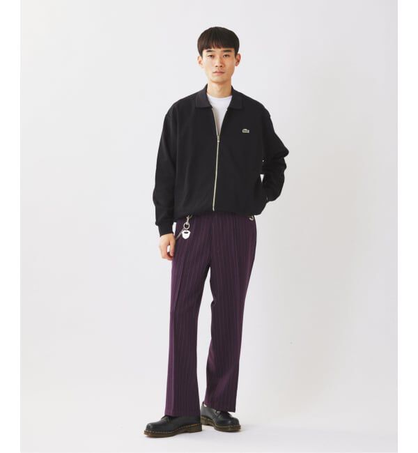JOURNAL STANDARD relume「《予約》LACOSTE / ラコステ 別注 フルジップ カーディガン」|カーディガン|