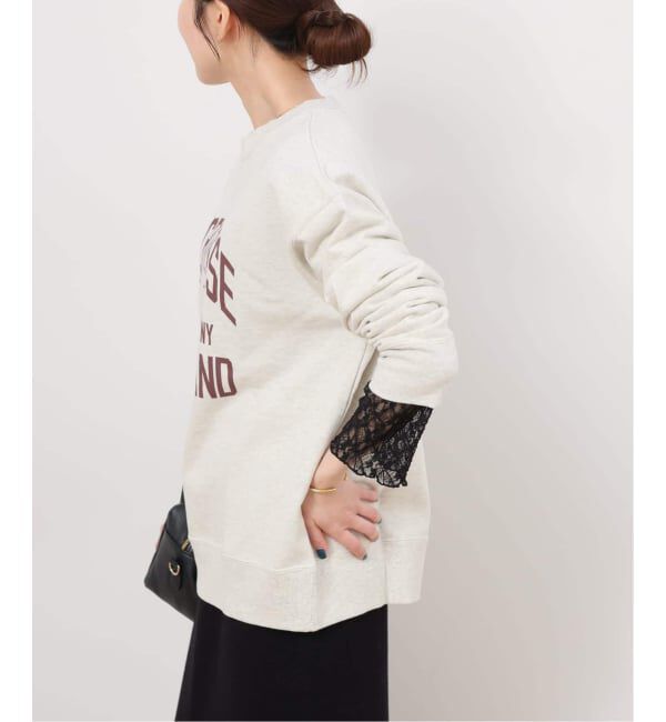 JOURNAL STANDARD relume「《追加予約3》フラワーシアーレースロングスリーブ」|Tシャツ・カットソー|