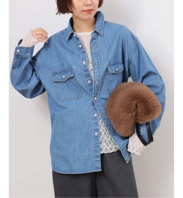 JOURNAL STANDARD relume「《追加予約3》フラワーシアーレースロングスリーブ」|Tシャツ・カットソー|