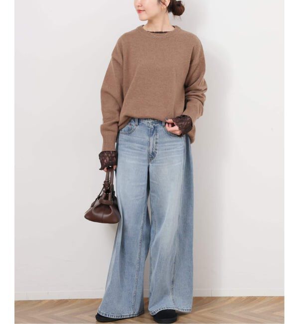 JOURNAL STANDARD relume「《追加予約3》フラワーシアーレースロングスリーブ」|Tシャツ・カットソー|