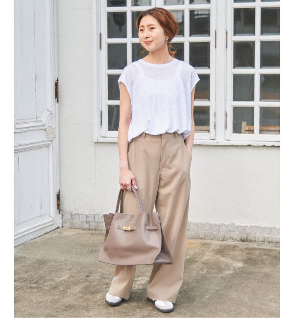 Spick and Span「《WEB限定追加》VIOLAd'ORO イタリアンWフェイスレザートートバッグ」|トートバッグ|