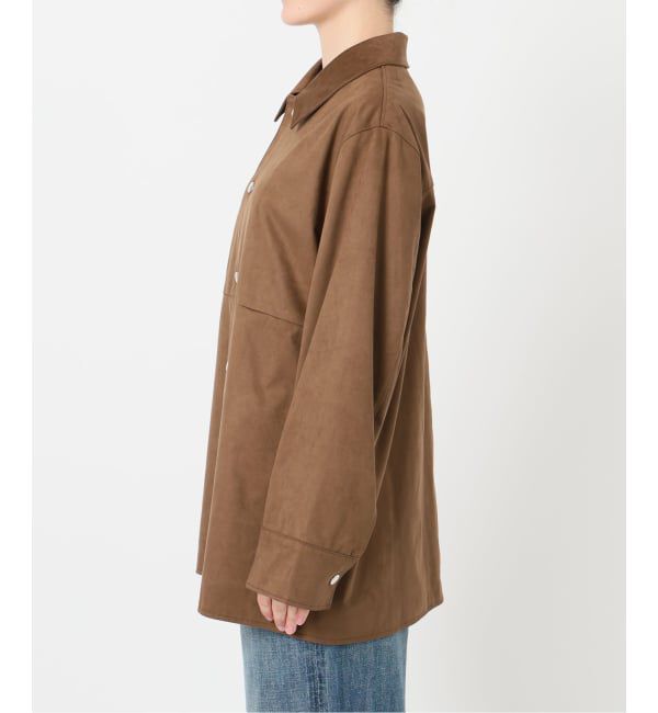 Spick and Span「《追加》フェイクスエードオープンカラージャケット」|その他|