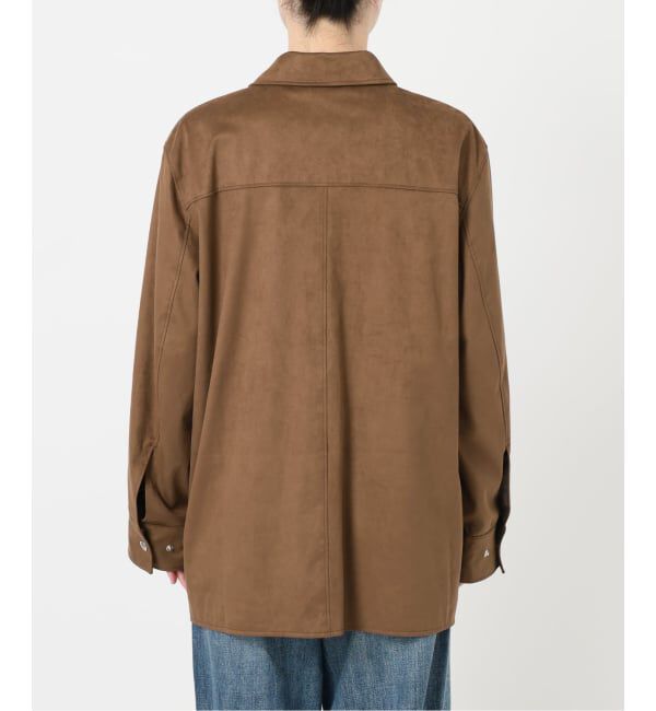 Spick and Span「《追加》フェイクスエードオープンカラージャケット」|その他|
