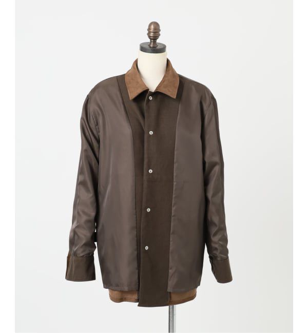 Spick and Span「《追加》フェイクスエードオープンカラージャケット」|その他|