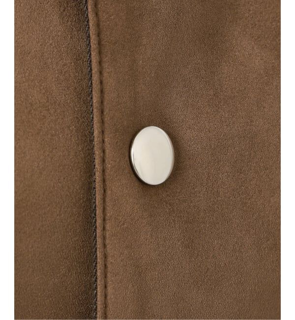 Spick and Span「《追加》フェイクスエードオープンカラージャケット」|その他|