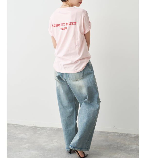 Spick and Span「バックロゴTシャツ」|Tシャツ・カットソー|