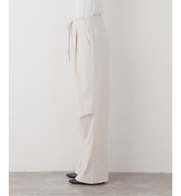 U by SPICK&SPAN「le/ル DRAWSSTRING EASY PANTS」|スラックス|