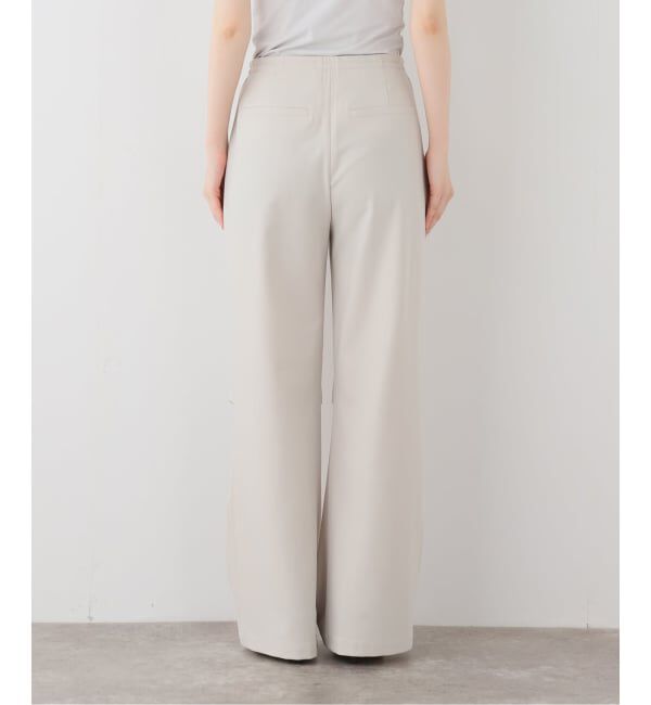 U by SPICK&SPAN「le/ル DRAWSSTRING EASY PANTS」|スラックス|