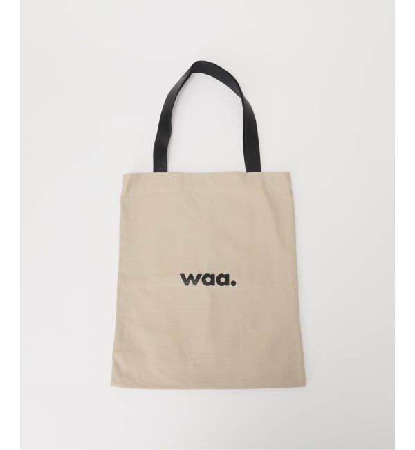 NOBLE「Waa. Studios/ワースタジオ TOTE BAG」|トートバッグ|