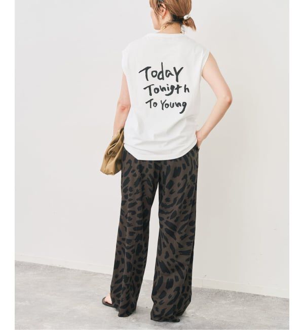 Spick and Span「バックロゴプリントフレンチT」|Tシャツ・カットソー|