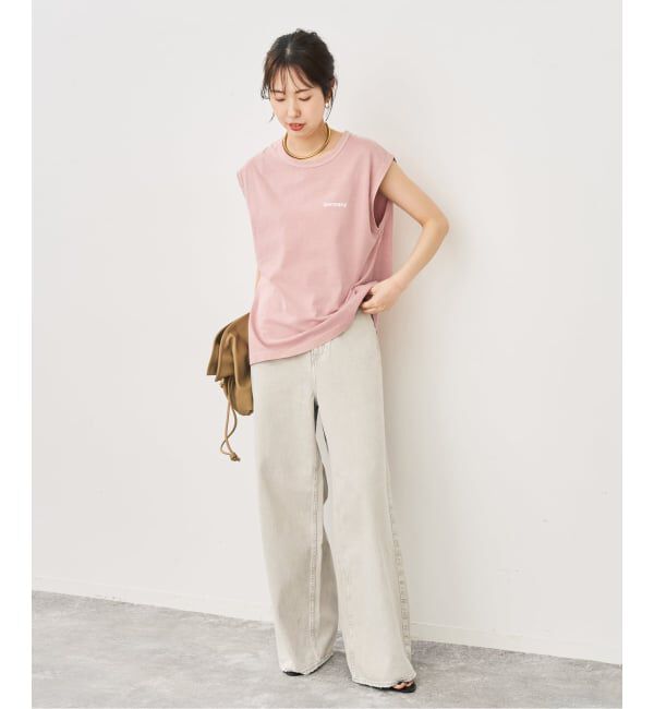 Spick and Span「バックロゴプリントフレンチT」|Tシャツ・カットソー|