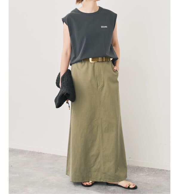 Spick and Span「バックロゴプリントフレンチT」|Tシャツ・カットソー|