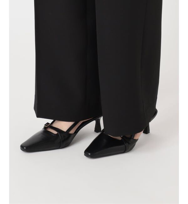 U by SPICK&SPAN「ベルトツキパンツ」|スラックス|