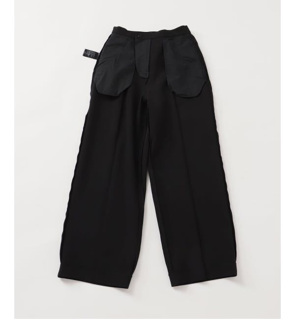 U by SPICK&SPAN「ベルトツキパンツ」|スラックス|