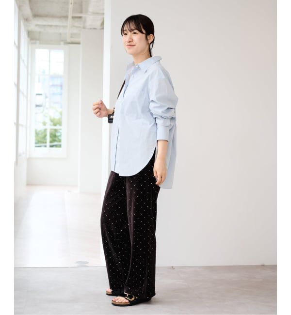 U by SPICK&SPAN「コットンベロアロングパンツ」|その他|