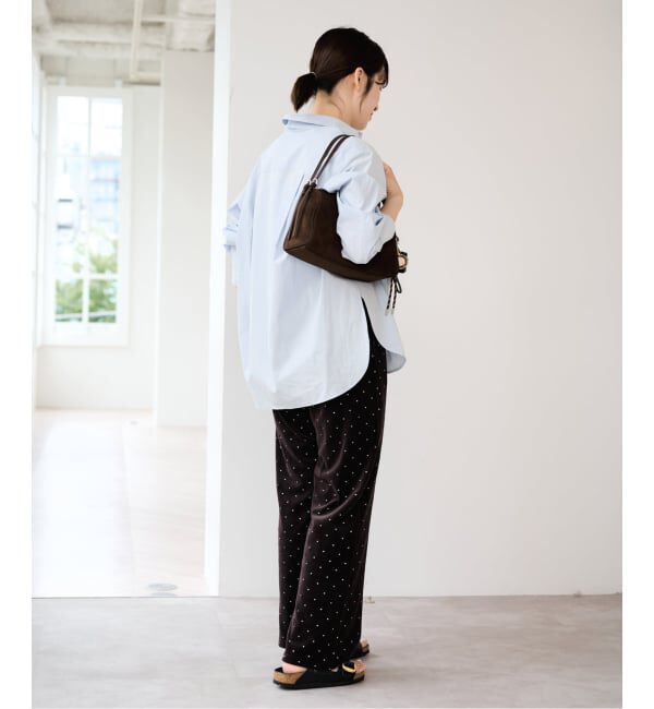 U by SPICK&SPAN「コットンベロアロングパンツ」|その他|