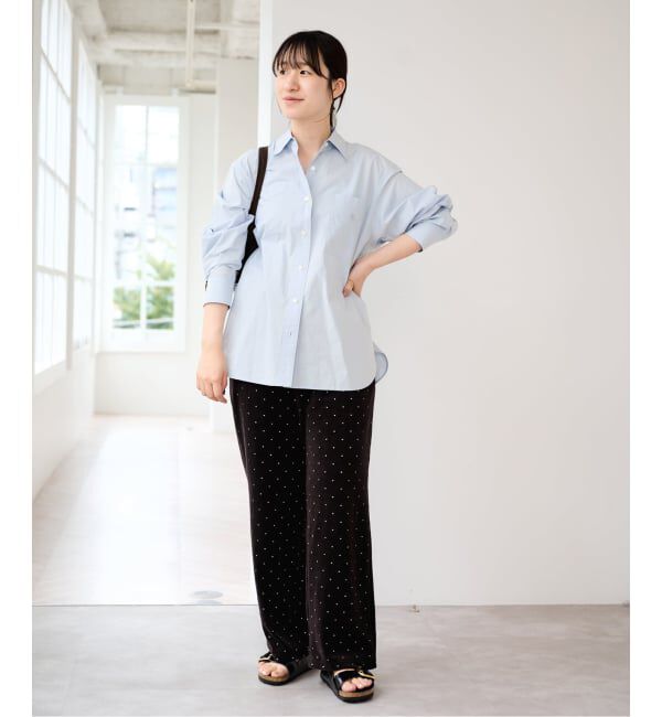 U by SPICK&SPAN「コットンベロアロングパンツ」|その他|