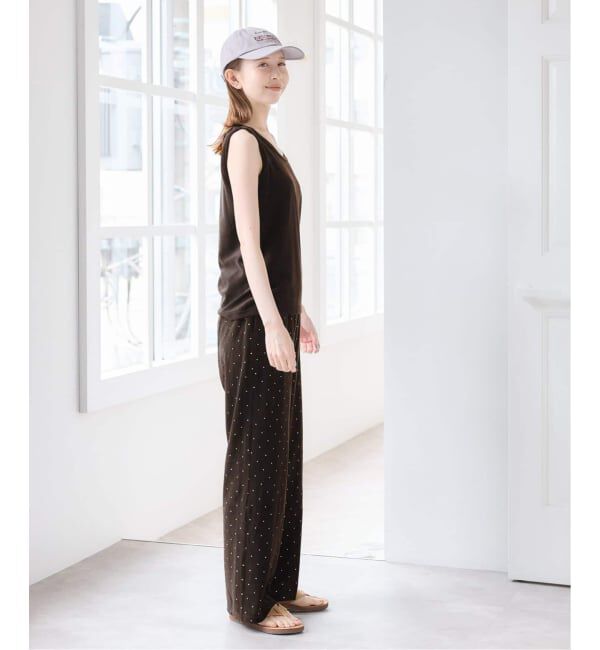 U by SPICK&SPAN「コットンベロアロングパンツ」|その他|